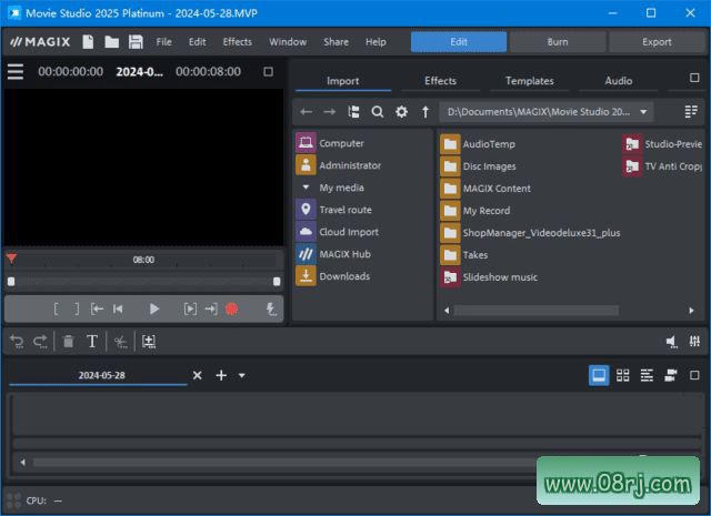 MAGIX Movie Studio 2025(视频编辑软件) v24.0.1.199 破解版