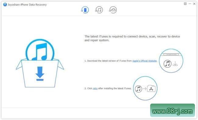 Joyoshare iPhone Data Recovery v2.4.0.47 便携版下载