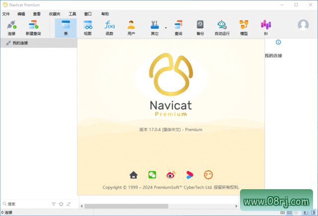 Navicat Premium(数据库管理工具) v17.0.4 中文破解版