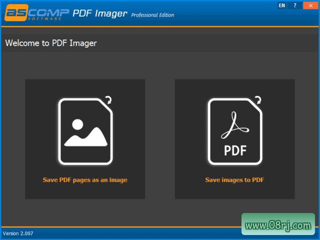 ASCOMP PDF Imager(PDF转图片工具) Pro v2.007 便携版