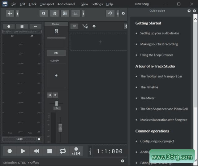 n-Track Studio Suite(音乐制作工具) v10.1.0.8705 破解版