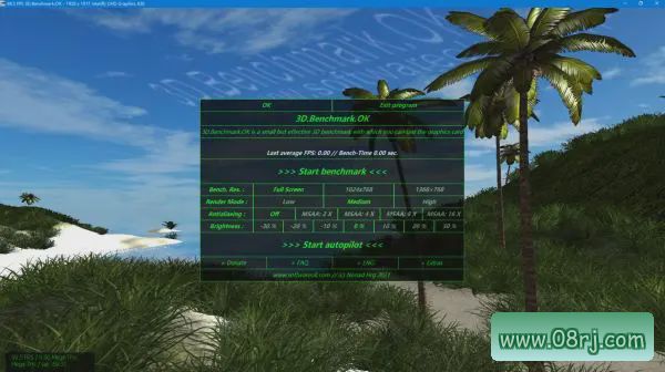 3D.Benchmark.OK(3D性能测试软件) v2.14 中文绿色版