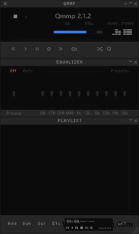 Qmmp(基于Qt的开源音乐播放器) v2.1.2 中文免费版