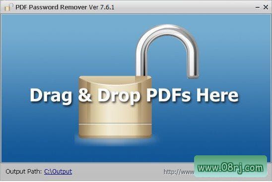 PDF Password Remover(PDF解密工具)v7.6.1 免费版