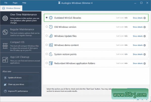 Auslogics Windows Slimmer(系统优化工具) v4.0.0.5 便携版