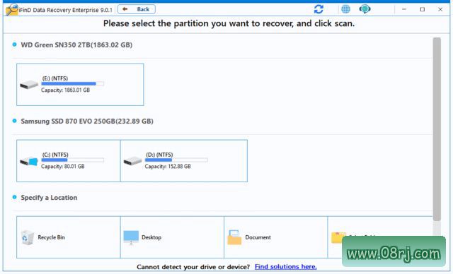 iFind Data Recovery(数据恢复软件) v9.0.1.0 便携版