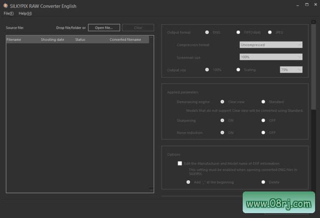 SILKYPIX RAW Converter(RAW图像处理软件) v1.0.7.1 便携版下载