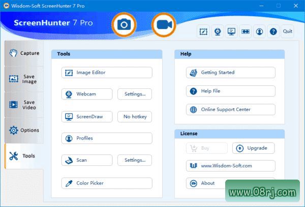 ScreenHunter(屏幕录像截图工具) Pro v7.0.1461 便携版